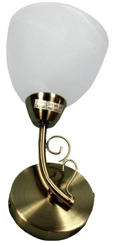 Kinkiet patyna biały lampa ścienna Barba 21 94370 Candellux Lighting