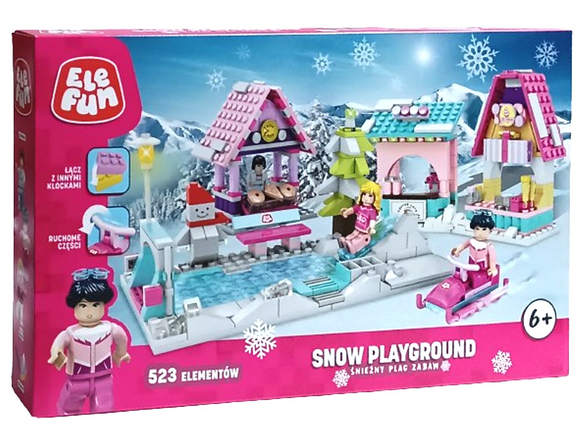 Klocki Elefun Snow Playground Nie Ny Plac Zabaw Elefun Sklep Empik