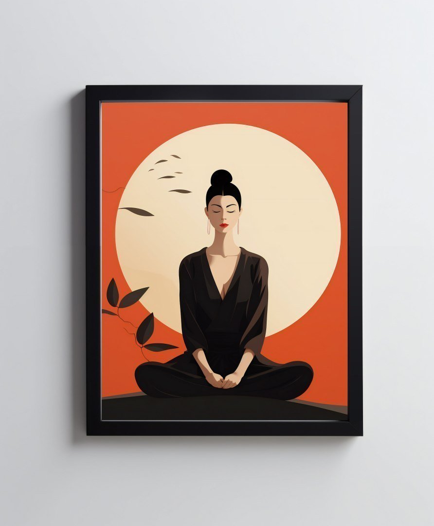 Kobieta Zen X Cm Bez Ramy Harmony Posters Sklep Empik