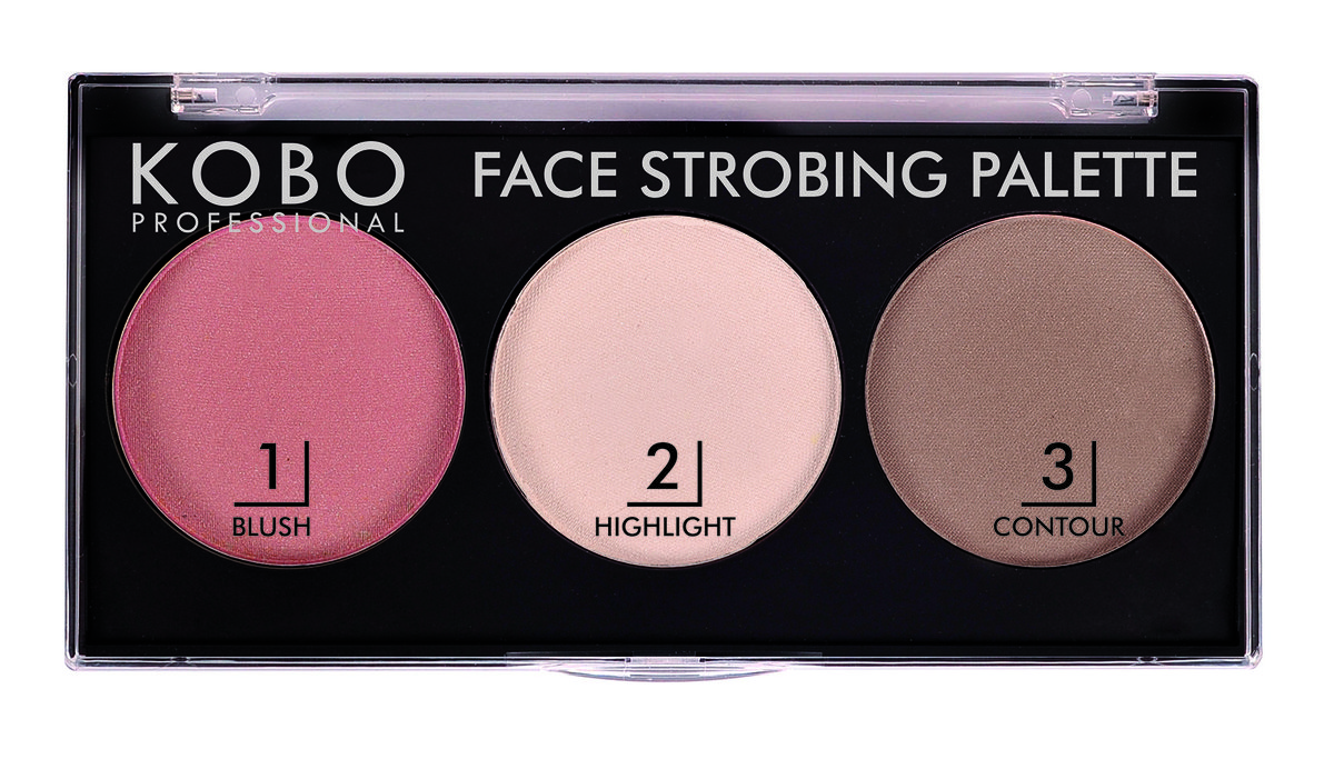 Kobo Professional Face Strobing Palette Paleta Do Roz Wietlania I