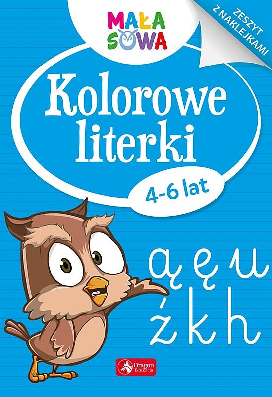 Kolorowe literki 4 6 lat Opracowanie zbiorowe Książka w Empik