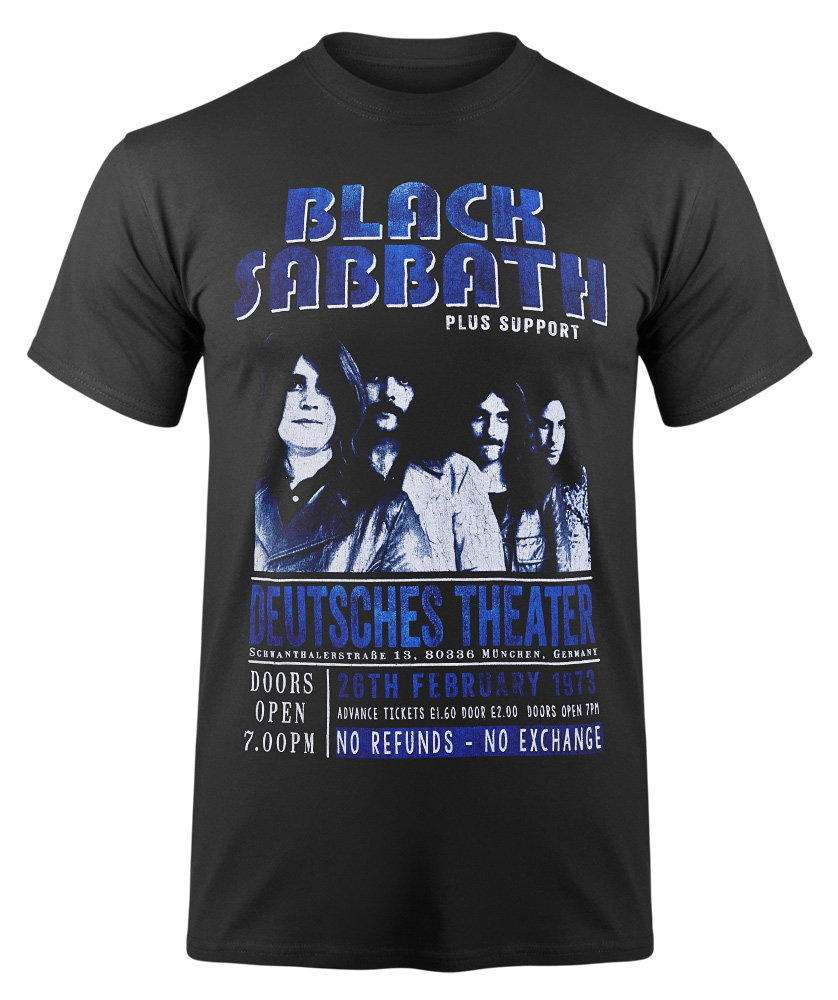 Koszulka Black Sabbath Deutsches Ekologiczna M Moda Sklep