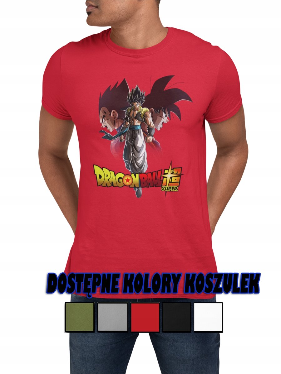 Koszulka M Ska Prezent Anime Dragon Ball Postacie Du Y Wyb R Xl