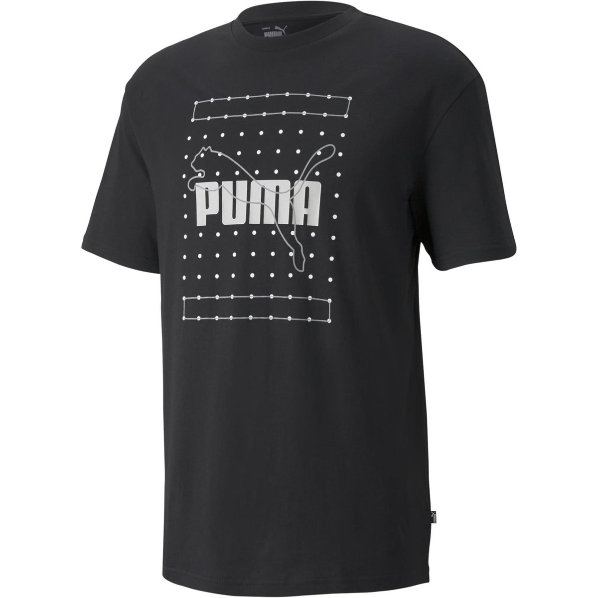 Koszulka męska Puma REFLECTIVE GRAPHIC czarna 84584901 M Inna marka