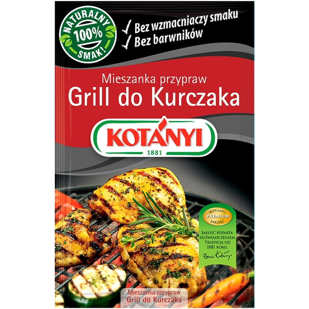 Kotanyi Mieszanka Przypraw Grill Do Kurczaka 30g Kotanyi Sklep