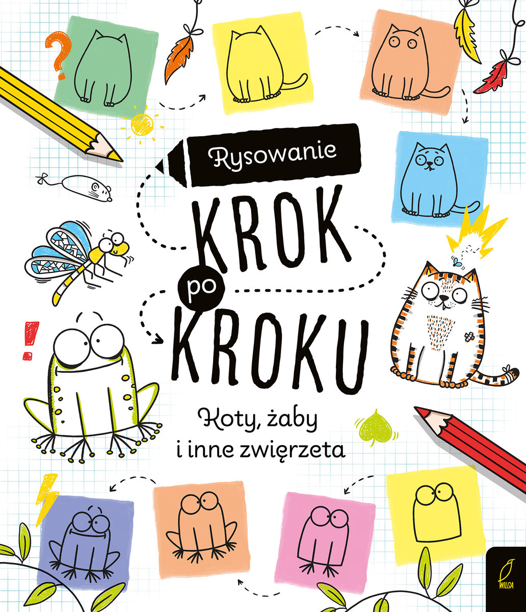 Koty żaby i inne zwierzęta Rysowanie krok po kroku Opracowanie