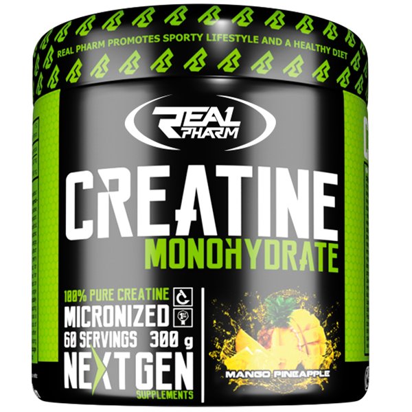 Kreatyna Real Pharm Creatine Monohydrat 300G Cherry Lemonade Real