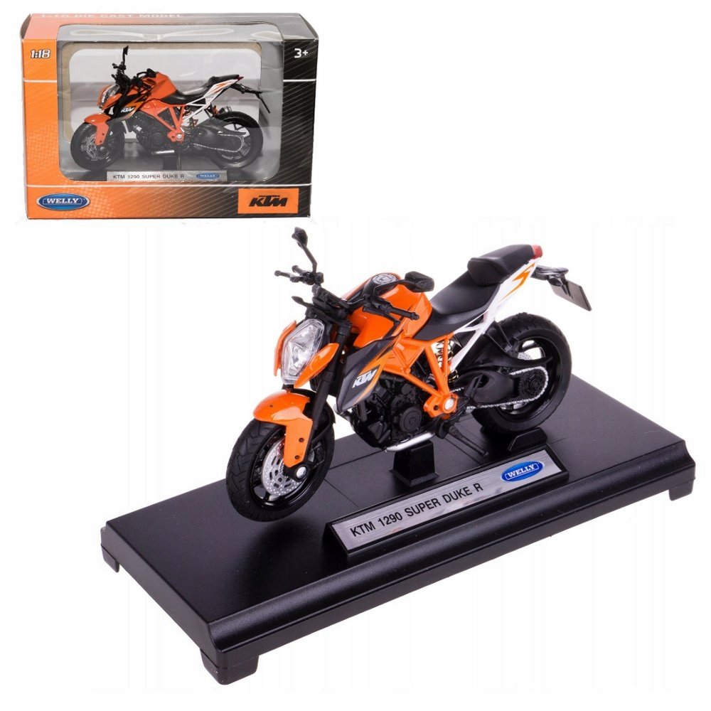 Ktm Super Duke R Model W Skali Welly Motocykl Motor Hlo