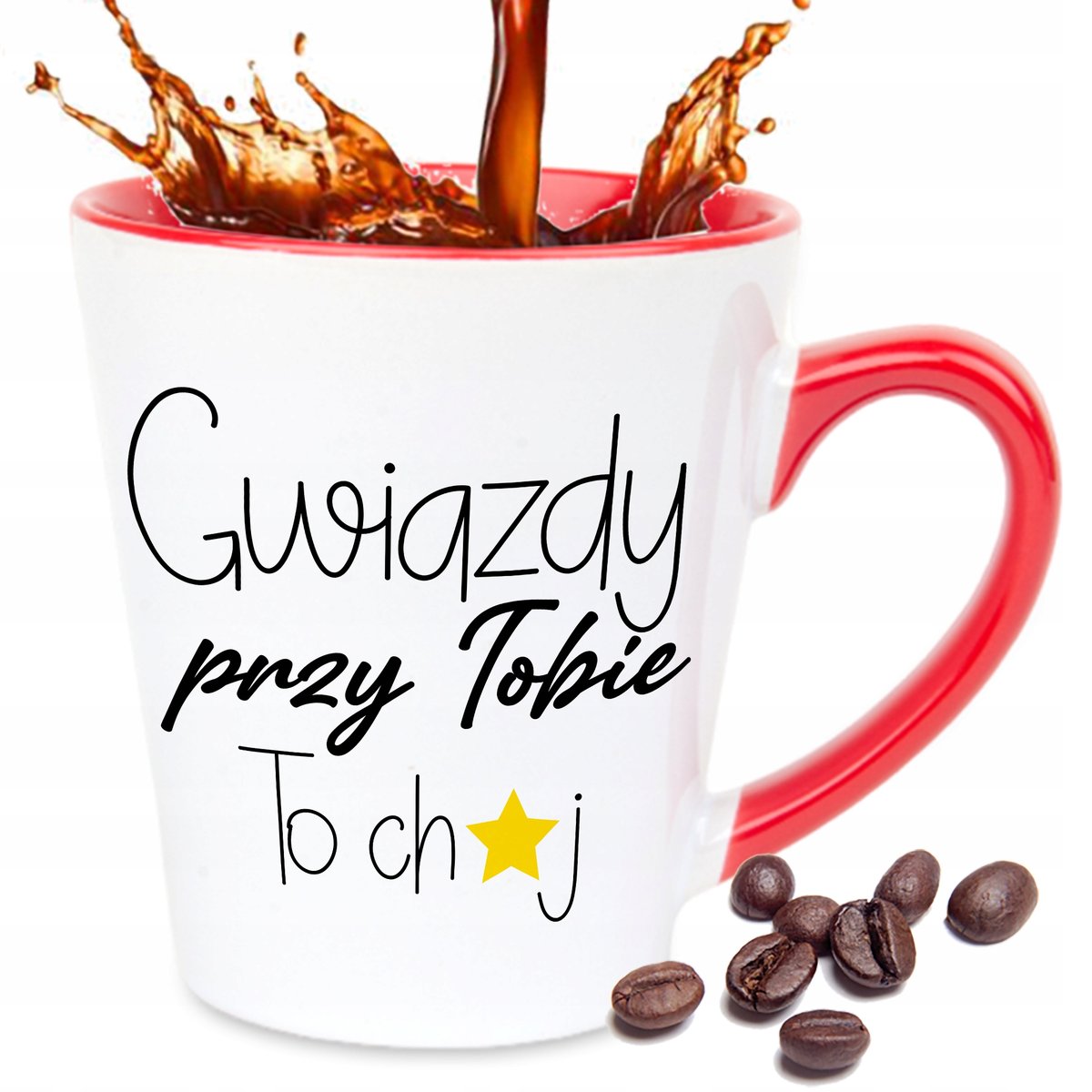 Kubek Ceramiczny Latte Prezent Dla Dziewczyny Ony Kochanki Gwiazdy