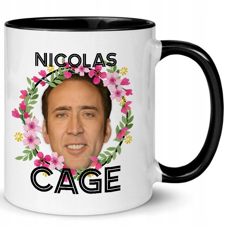 Kubek Ceramiczny Nicolas Cage Inna Marka Sklep EMPIK