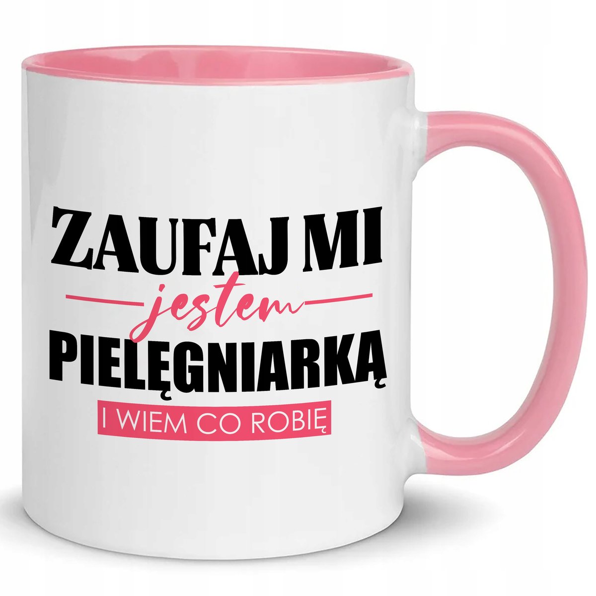 Kubek Ceramiczny Mieszny Prezent Dla Piel Gniarki Dodatkowo Ml