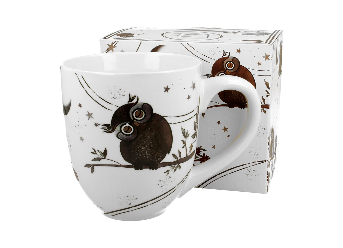 Kubek Do Kawy I Herbaty Porcelanowy Duo Charming Owls Ml Duo