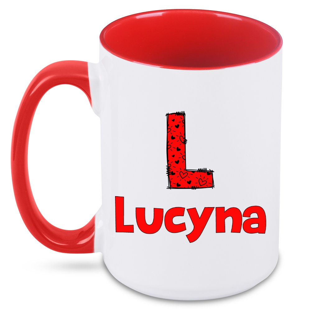 Kubek Du Y Ml Prezent Z Imieniem Lucyna Dla Lucyny Inna