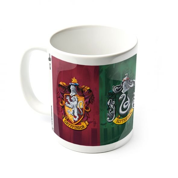 Kubek GBEYE Harry Potter All Crests biały 300 ml GBeye Sklep