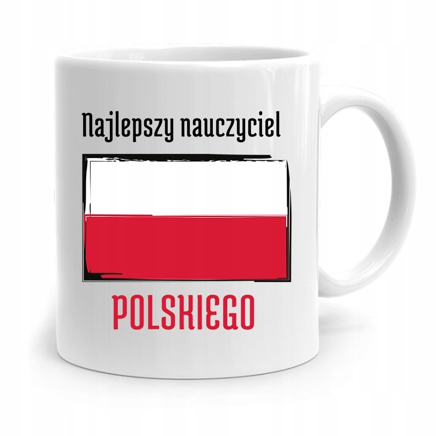 Kubek Na Dzie Nauczyciela Nauczyciel Polskiego Z Nadrukiem Ze Zdj Ciem