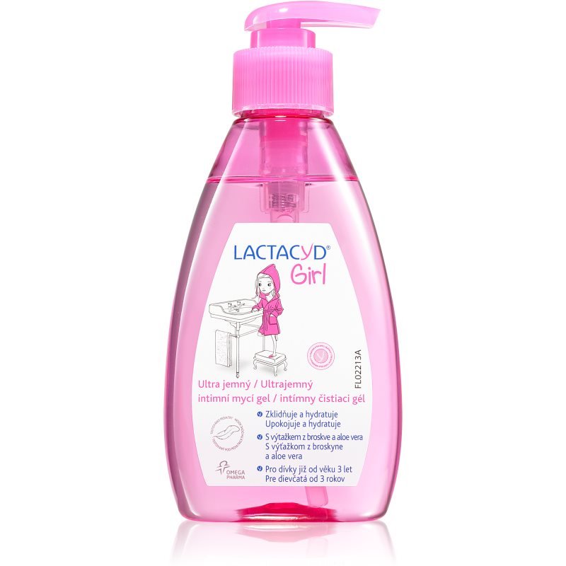 Lactacyd Girl delikatny żel do mycia do higieny intymnej 200 ml Sklep