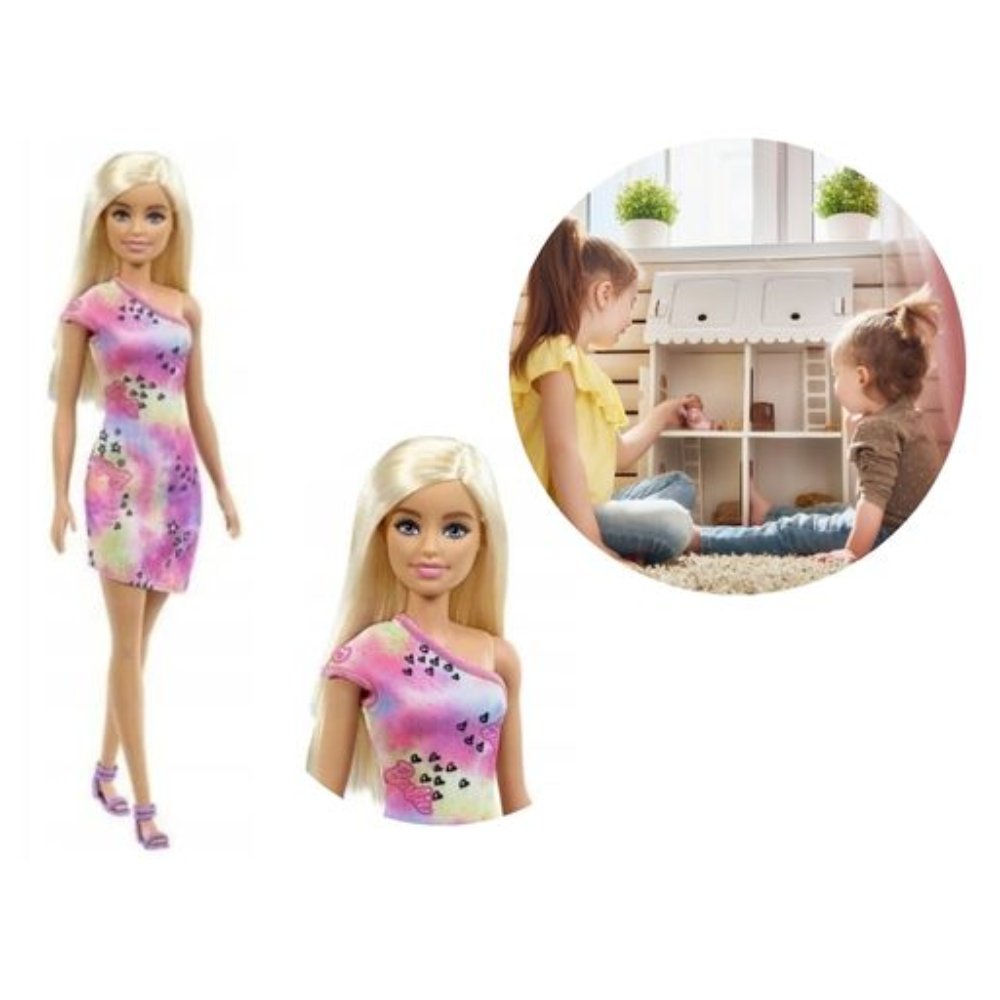 Lalka Barbie Blondynka W Sukience Barbie Sklep Empik