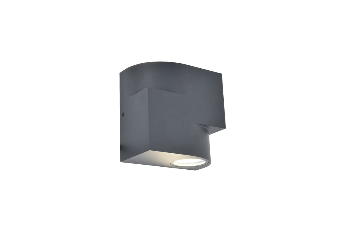 Lampa elewacyjna kinkiet zewnętrzny MARBO szary Lutec 5288001118