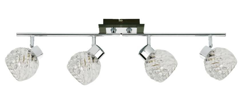 Lampa Sufitowa Candellux 94 04611 Vega Listwa 4X40W G9 Candellux