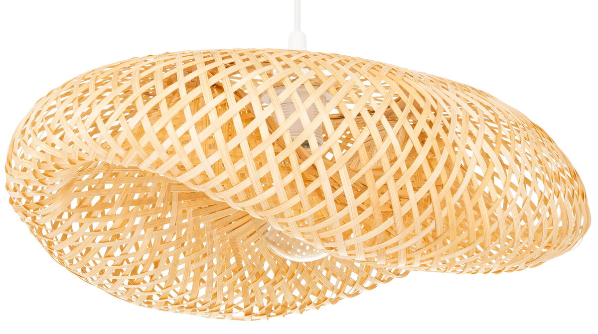 Lampa wisząca BOHO bambusowa plecionka NUSA 60cm Ledigo Sklep EMPIK