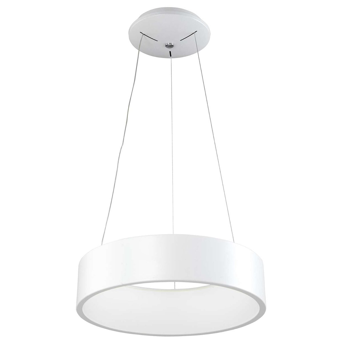 LAMPA wisząca CHIARA 3945 832RP WH 3 Italux metalowa OPRAWA okrągła LED