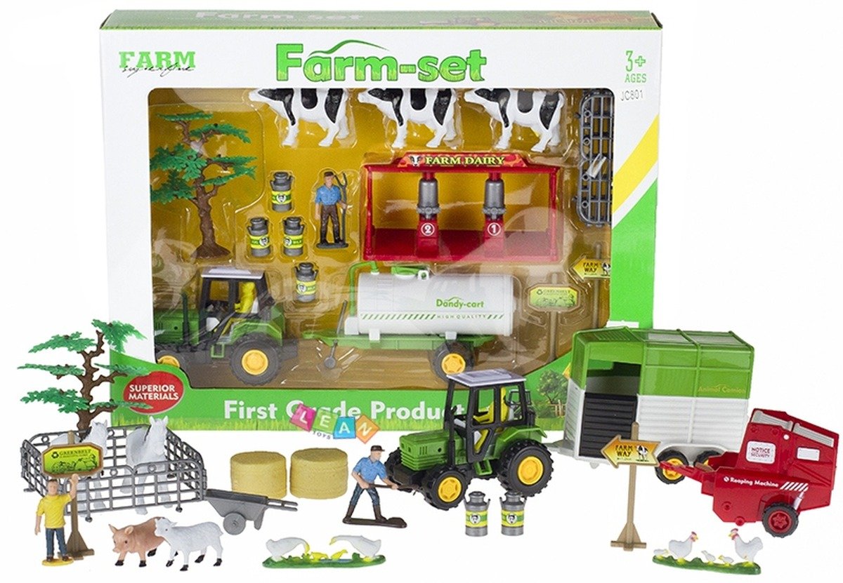 Lean Toys Figurki Farma Zestaw Sklep EMPIK