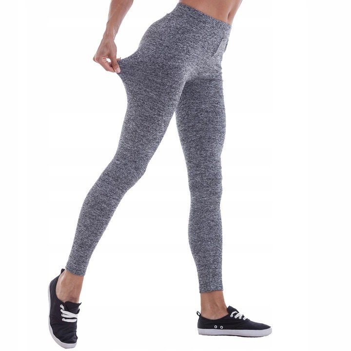 Legginsy Sportowe Damskie Getry Xl Czarny Inna Marka Sport Sklep