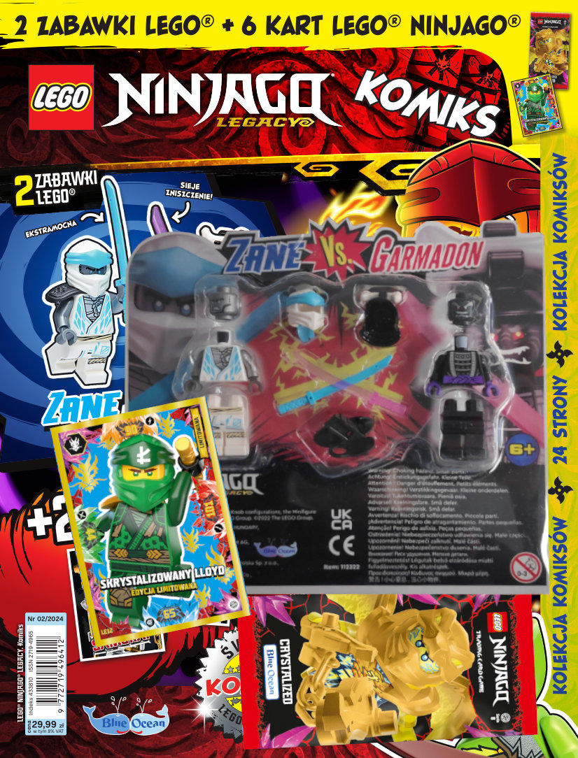 Lego Ninjago Legacy Komiks Burda Media Polska Sp Z O O Prasa