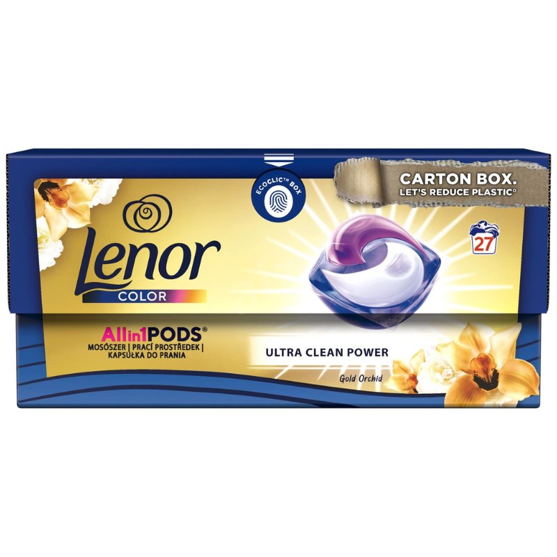 Lenor Allin Pods Color Gold Orchid Kapsu Ki Do Prania Sztuk Lenor