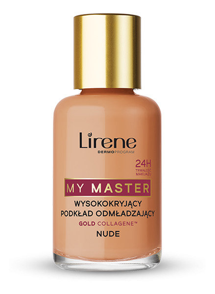 Lirene My Master Wysoko kryjący podkład odmładzający 1 NUDE 30 ml