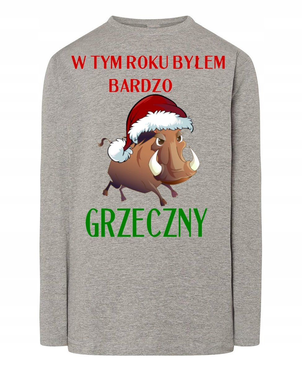 Longsleeve Wi Ta Nadruk By Em Grzeczny Rozm Xl Inna Marka Moda