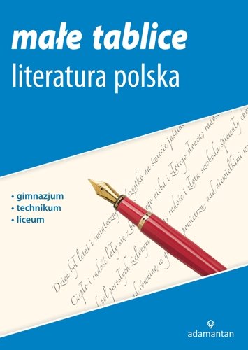 Ma E Tablice Literatura Polska Opracowanie Zbiorowe Ksi Ka W Empik