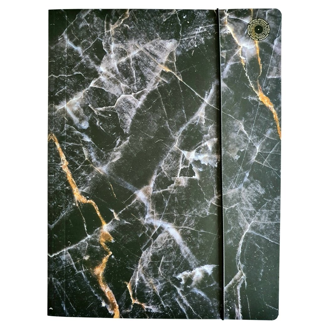 Marble Teczka Z Gumk A Folia Mat Lakier Wybi Rczy Ziemia