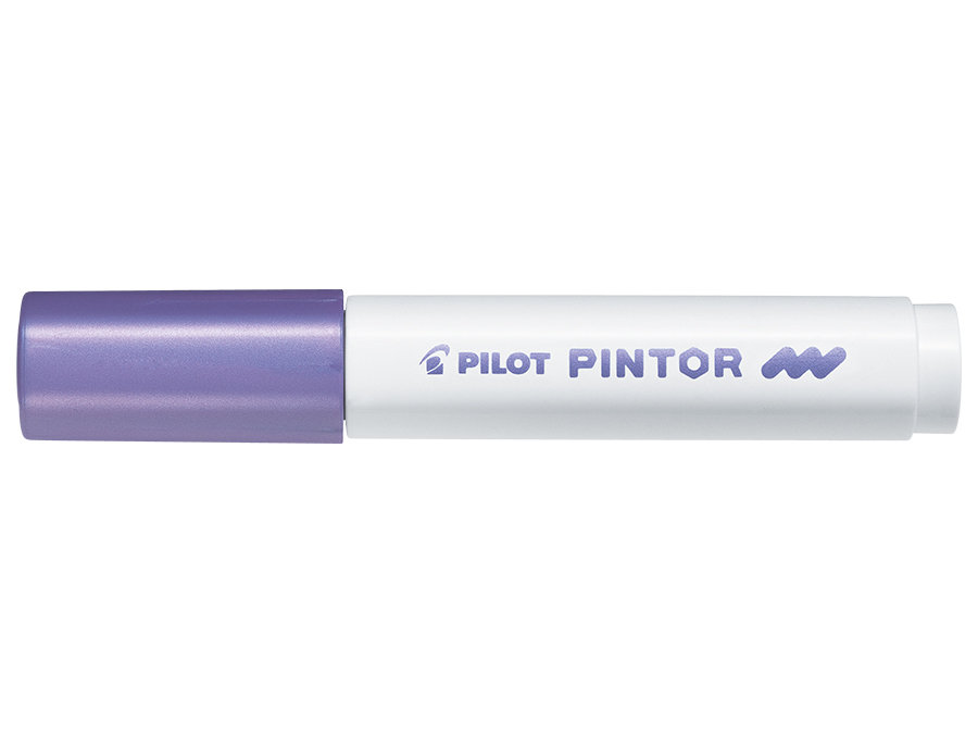 Marker Dekoracyjny Z Farb Pilot Pintor M Metaliczny Fioletowy Pilot