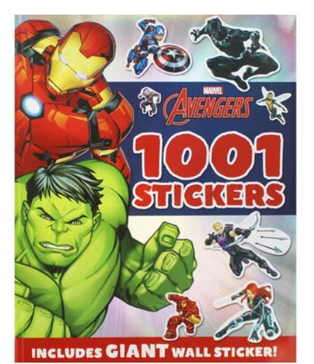 Marvel Avengers 1001 Stickers Opracowanie zbiorowe Książka w Empik