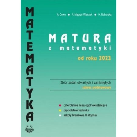 Matematyka Matura Od Roku Zbi R Zada Zakres Podstawowy Cewe