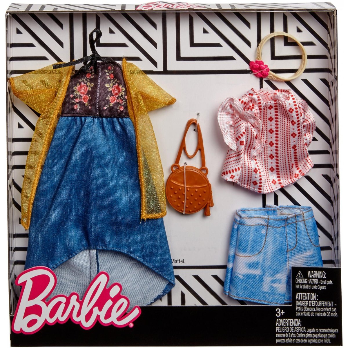 Mattel Barbie Ubranka Akcesoria 2 Pak Barbie Sklep EMPIK