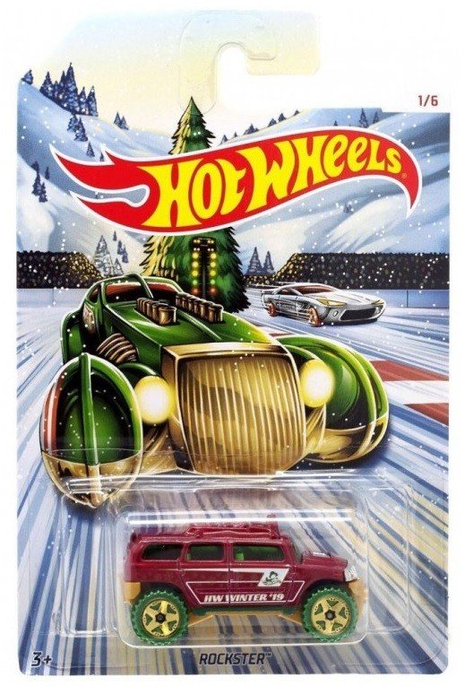 Mattel Hot Wheels Autko Holiday Rockster W3099 Gbc61 Mattel Sklep