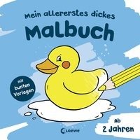 Mein Allererstes Dickes Malbuch Badeente Loewe Verlag Gmbh