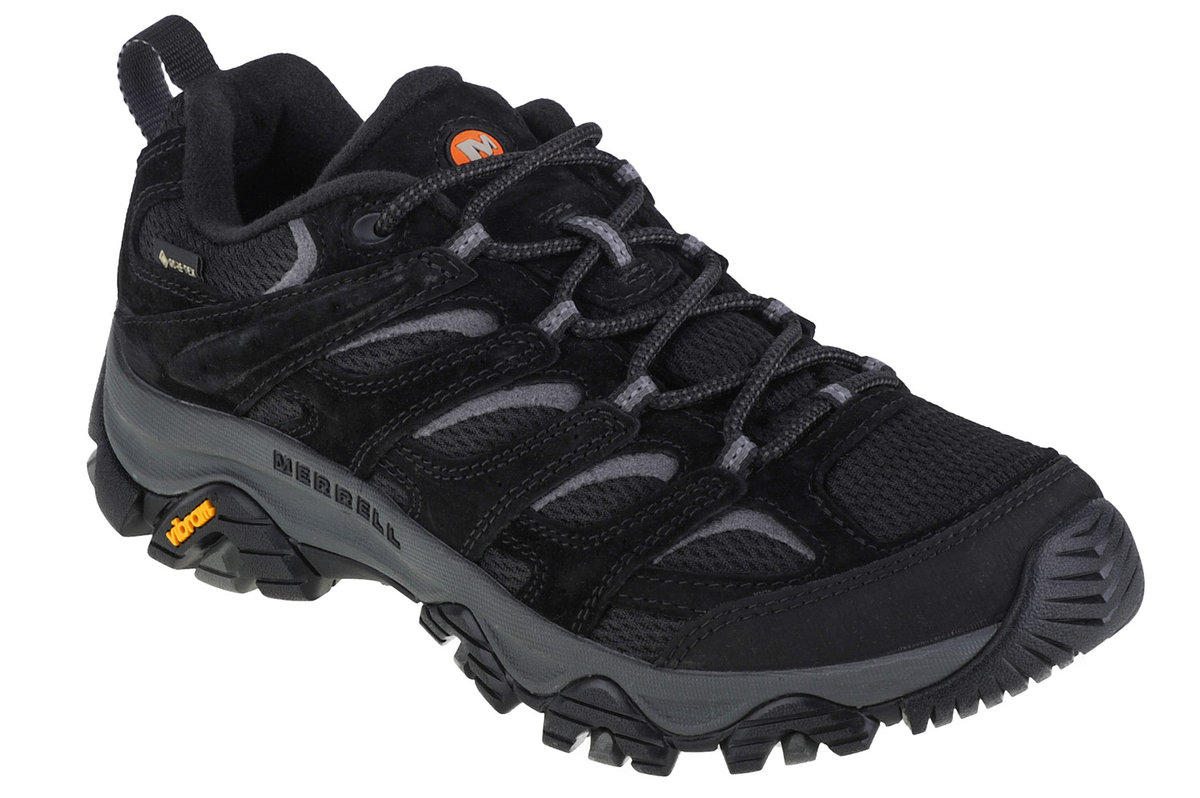 Merrell Moab 3 GTX J036253 Męskie buty trekkingowe Czarne Merrell