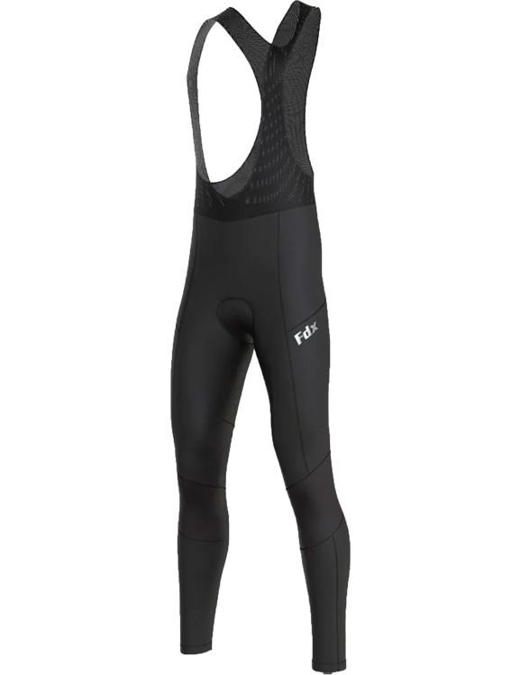 Męskie Zimowe Spodnie Rowerowe Fdx Men S Thermal Gel Pad Bib Tight