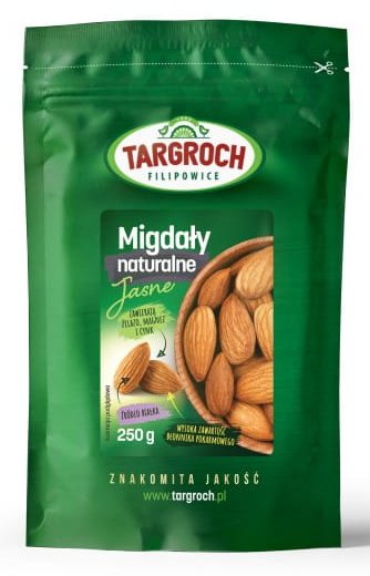 Migdały Naturalne Jasne 250g Targroch Targroch Sklep EMPIK