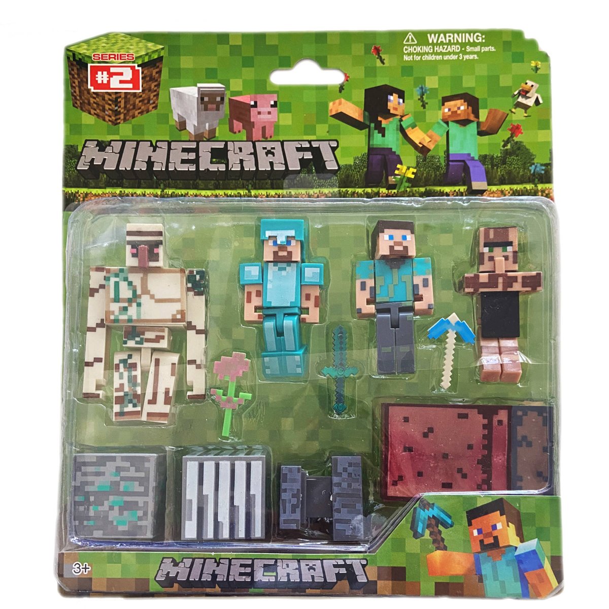 Minecraft Zestaw Figurek Akcesoria Golem Wks Sklep Empik