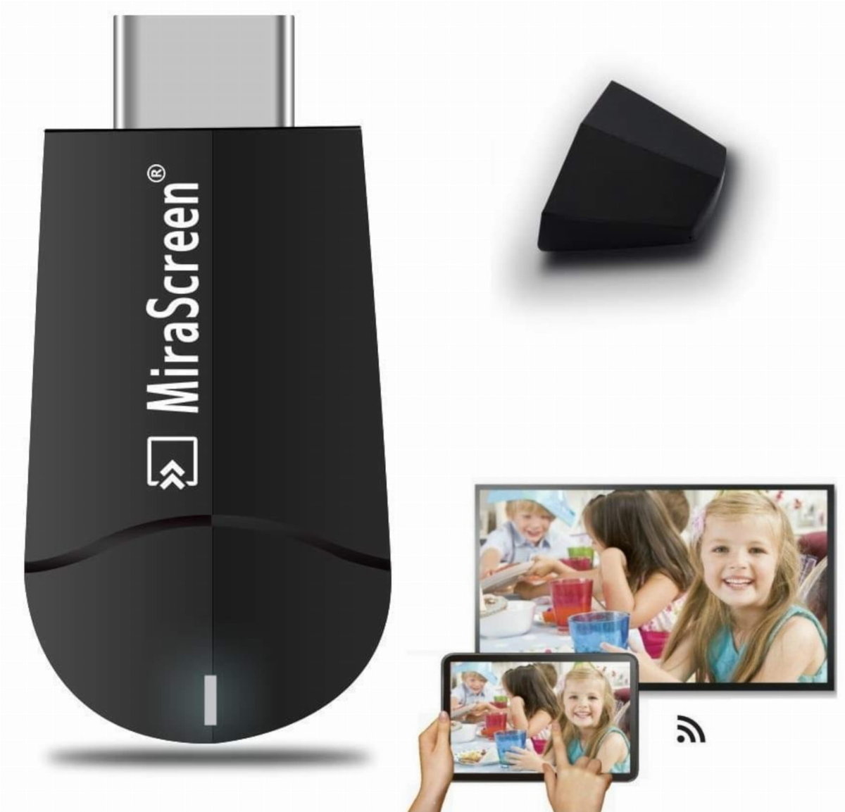 Mirascreen K6 4K Dlna Wifi Tv Na Hdmi Airplay Miracast Mirascreen