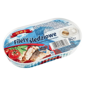 MK Filety śledziowe w sosie pomidorowym 170 g Inny producent Sklep