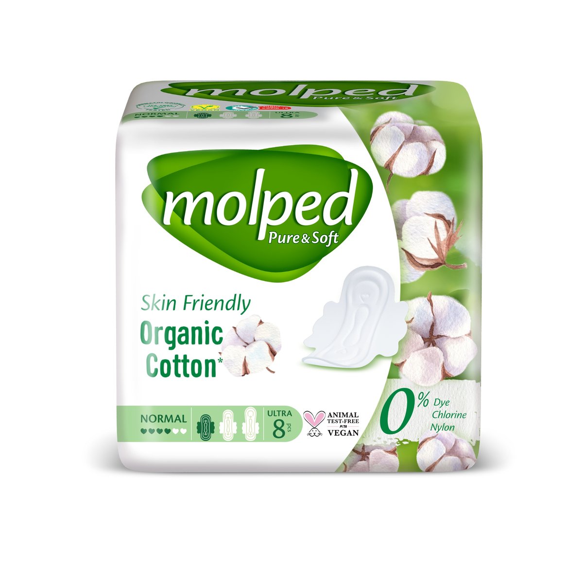 Molped Pure Soft Podpaski Eko Normal 8 Szt Sklep EMPIK