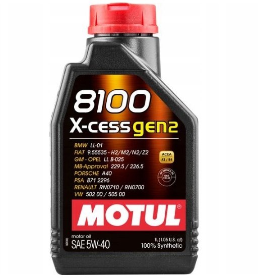 Motul X Cess Gen W Olej Syntetyczny L Motul Motoryzacja Empik