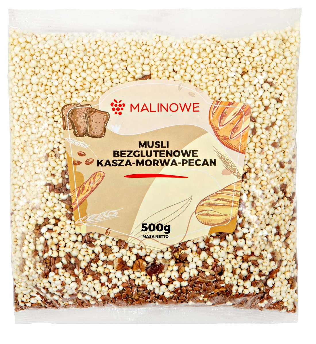 Musli Bezglutenowe Kasza Morwa Pecan G Malinowe Sklep Empik