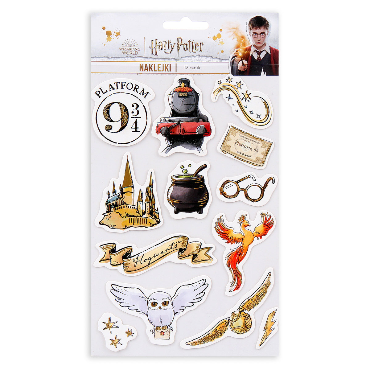 Naklejki Harry Potter Back To Hogwarts 13 Sztuk Empik Sklep