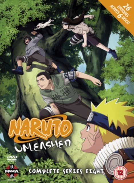 Naruto Unleashed The Complete Series 8 brak polskiej wersji językowej